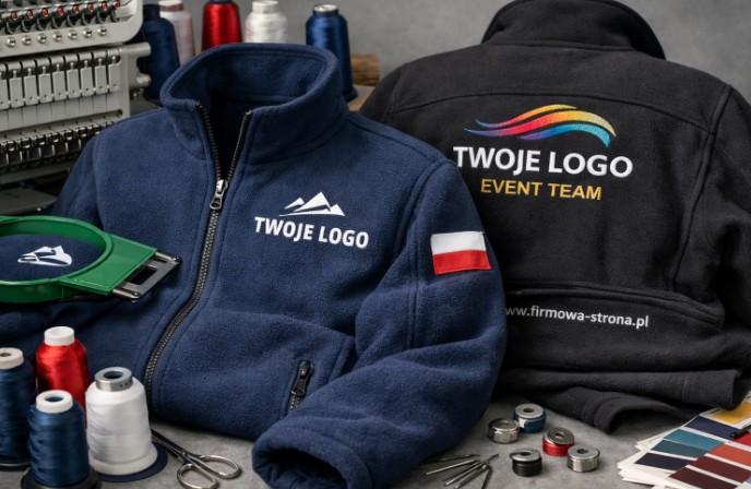 polary firmowe z logo