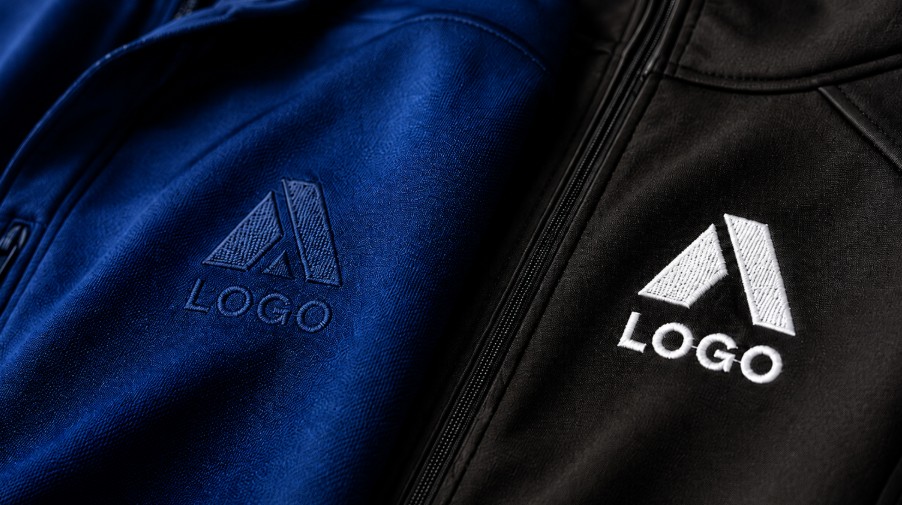 kolor logo na odzieży reklamowej